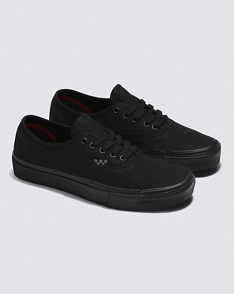 Vans Skate Authentic Kaykay Ayakkabısı Kadın Siyah | Türkiye PFN659873