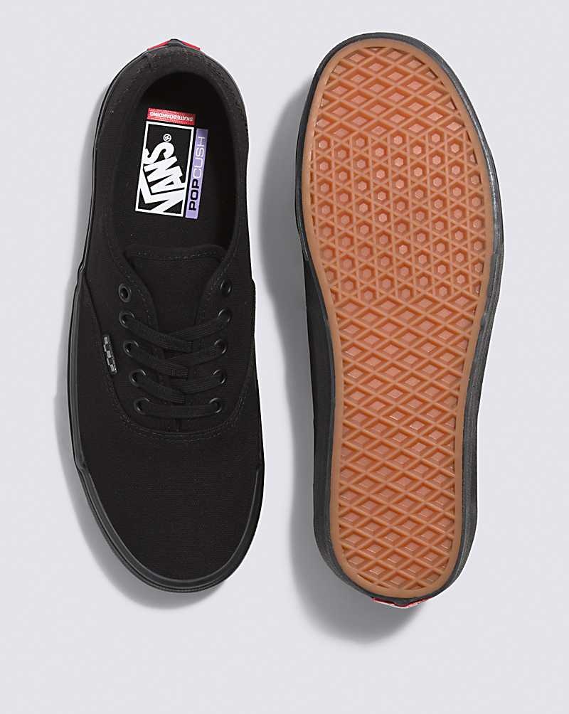 Vans Skate Authentic Kaykay Ayakkabısı Kadın Siyah | Türkiye PFN659873