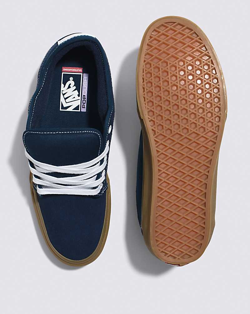 Vans Skate Chukka Low Kaykay Ayakkabısı Erkek Lacivert | Türkiye BCE984763