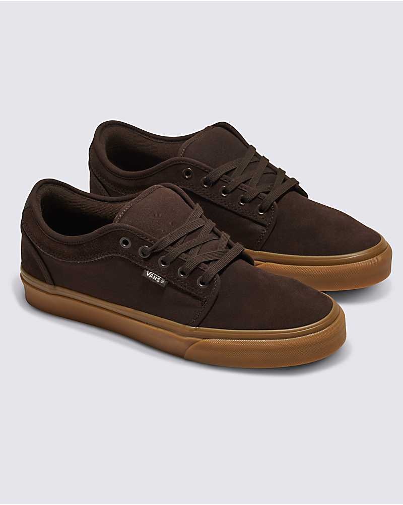 Vans Skate Chukka Low Kaykay Ayakkabısı Erkek Koyu Kahverengi | Türkiye AKX861534