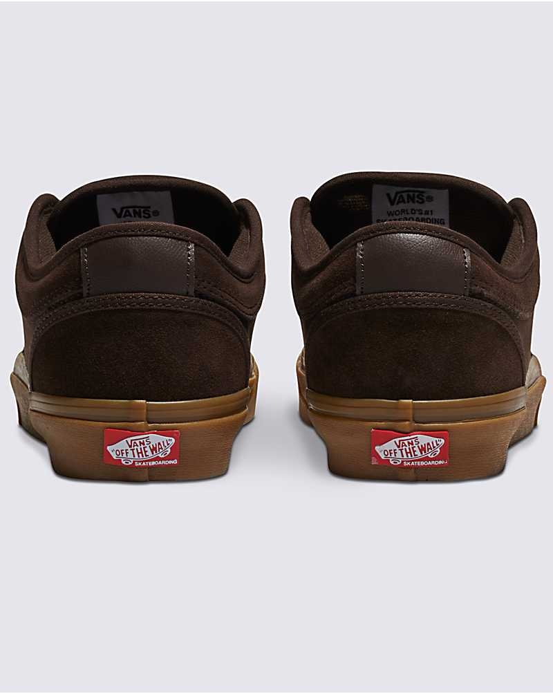 Vans Skate Chukka Low Kaykay Ayakkabısı Erkek Koyu Kahverengi | Türkiye AKX861534