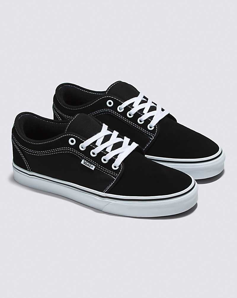 Vans Skate Chukka Low Kaykay Ayakkabısı Erkek Siyah Beyaz | Türkiye OJW493785