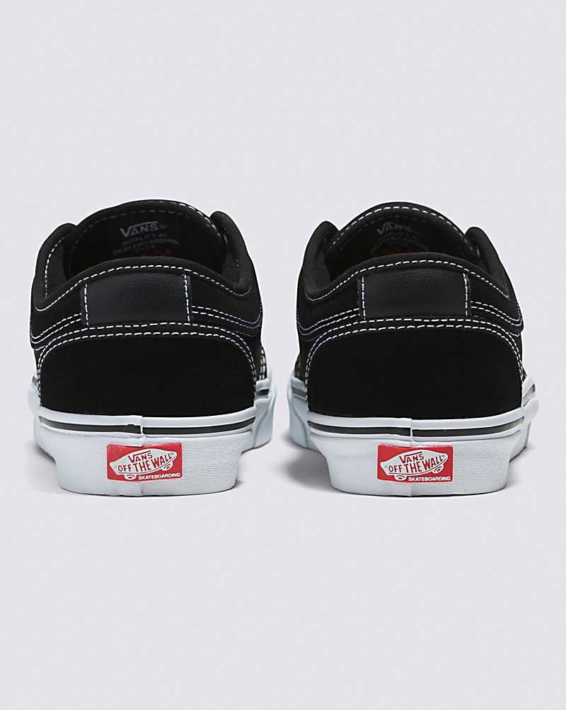 Vans Skate Chukka Low Kaykay Ayakkabısı Erkek Siyah Beyaz | Türkiye OJW493785