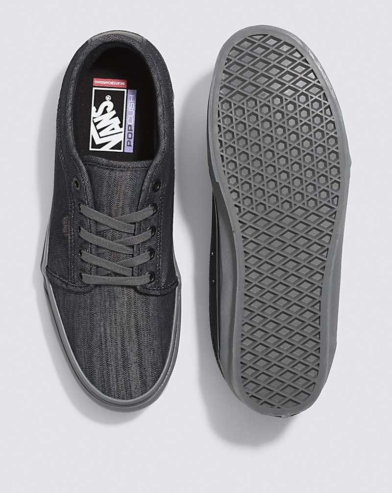 Vans Skate Chukka Low Kaykay Ayakkabısı Erkek Siyah | Türkiye SEW834067