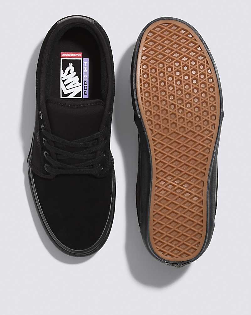 Vans Skate Chukka Low Kaykay Ayakkabısı Erkek Siyah | Türkiye SHY643725