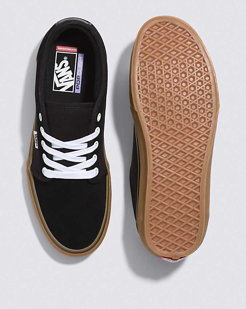 Vans Skate Chukka Low Kaykay Ayakkabısı Erkek Siyah | Türkiye IMZ240198