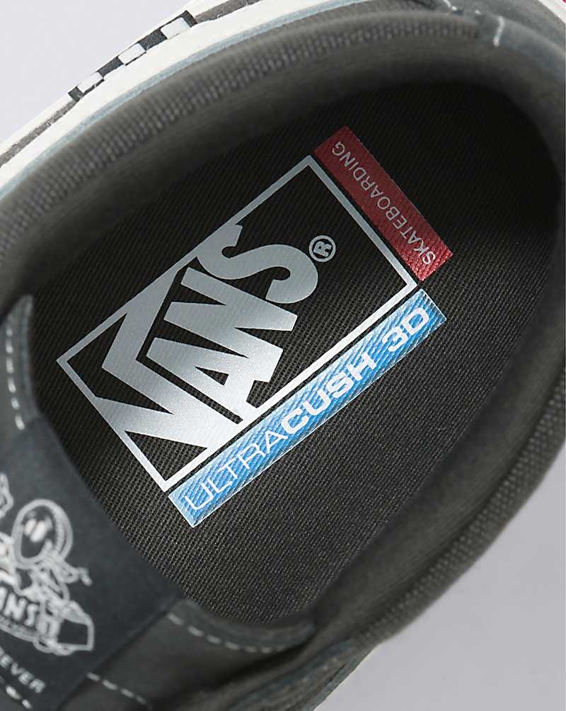 Vans Skate Grosso Mid Kaykay Ayakkabısı Erkek Gri | Türkiye PUT375204