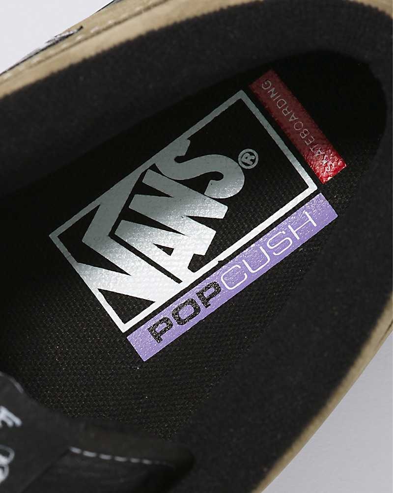 Vans Skate Half Cab Pig Süet Kaykay Ayakkabısı Kadın Zeytin Yeşili Siyah | Türkiye KWJ706345