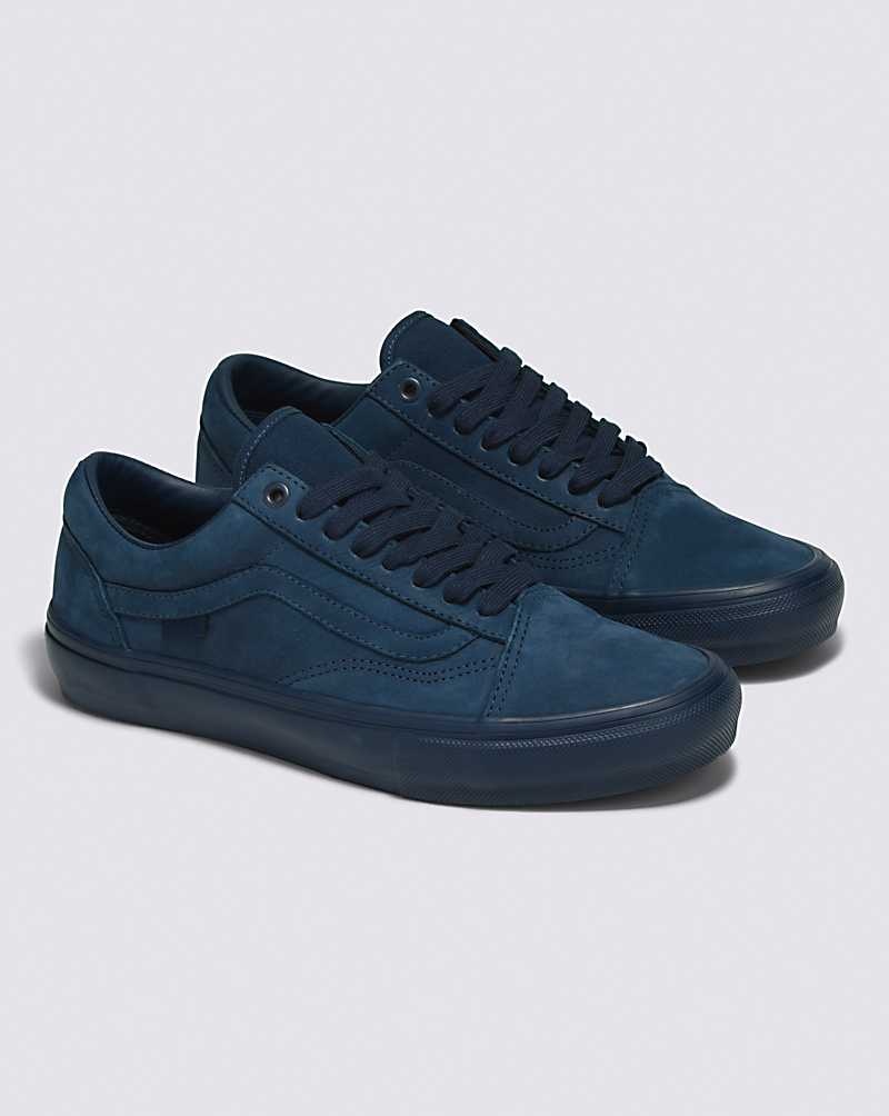 Vans Skate Old Skool Mono Kaykay Ayakkabısı Erkek Koyu Mavi | Türkiye QDT526940