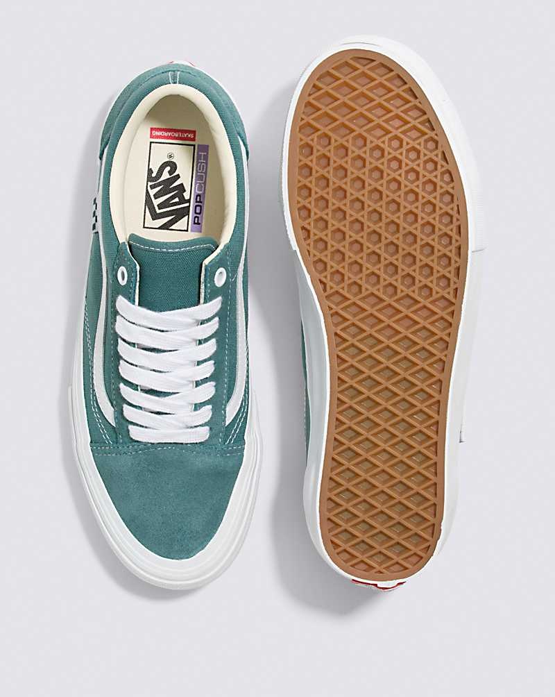 Vans Skate Old Skool Wrapped Kaykay Ayakkabısı Erkek Turkuaz | Türkiye VKX356897