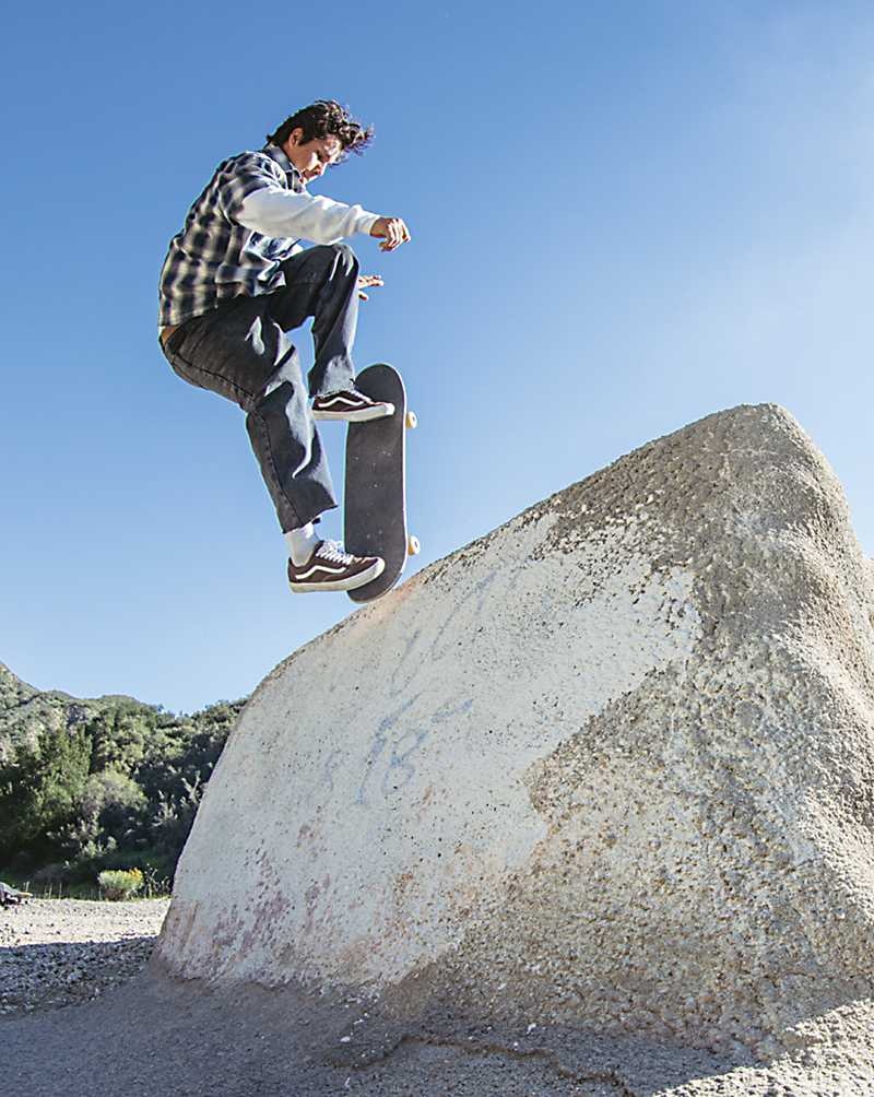 Vans Skate Old Skool X Nick Michel Kaykay Ayakkabısı Kadın Kahverengi Beyaz | Türkiye FWN352716