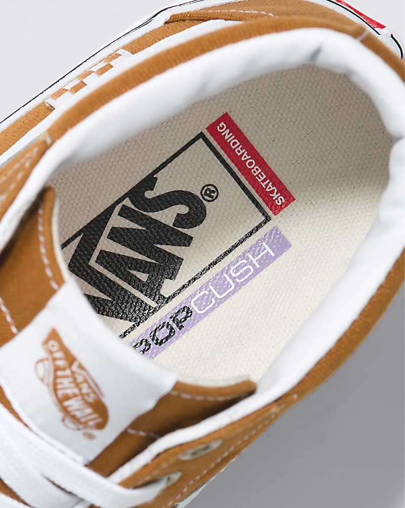 Vans Skate Sk8-Hi Kaykay Ayakkabısı Erkek Kahverengi | Türkiye UGE451093