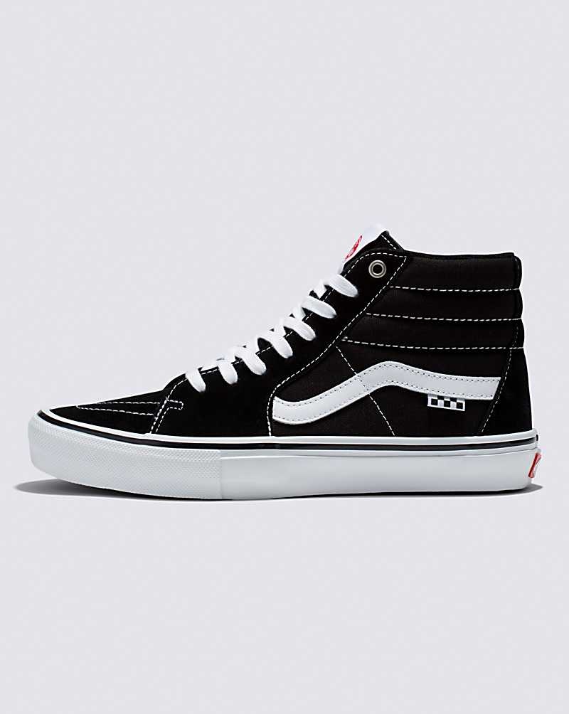 Vans Skate Sk8-Hi Kaykay Ayakkabısı Kadın Siyah Beyaz | Türkiye EHK290317