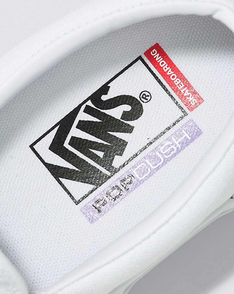 Vans Skate Slip-On Kaykay Ayakkabısı Erkek Beyaz | Türkiye UTB208547