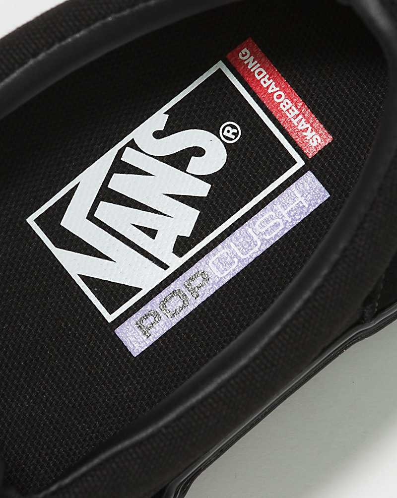 Vans Skate Slip-On Kaykay Ayakkabısı Kadın Siyah | Türkiye HSY431726