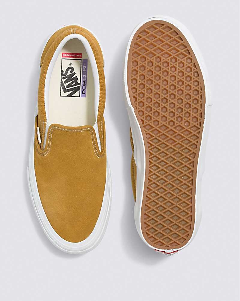 Vans Skate Slip-On Wrapped Kaykay Ayakkabısı Kadın Altın | Türkiye DVP214579