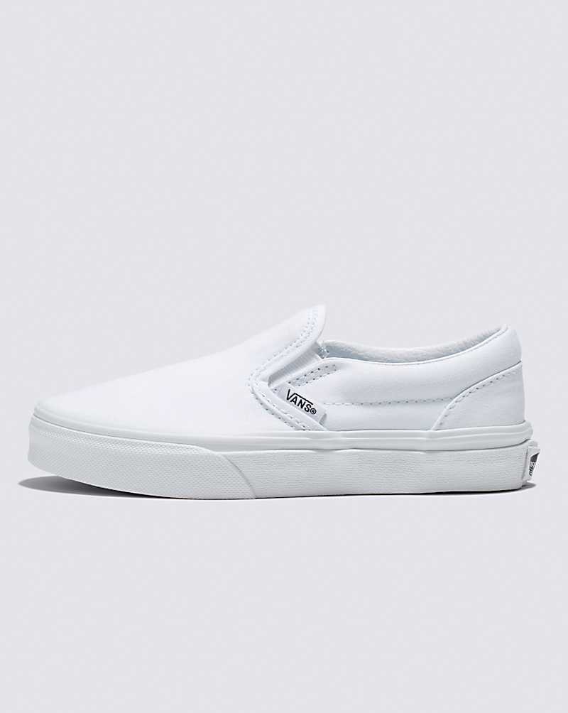 Vans Slip-On Ayakkabı Çocuk Beyaz | Türkiye DRW354762