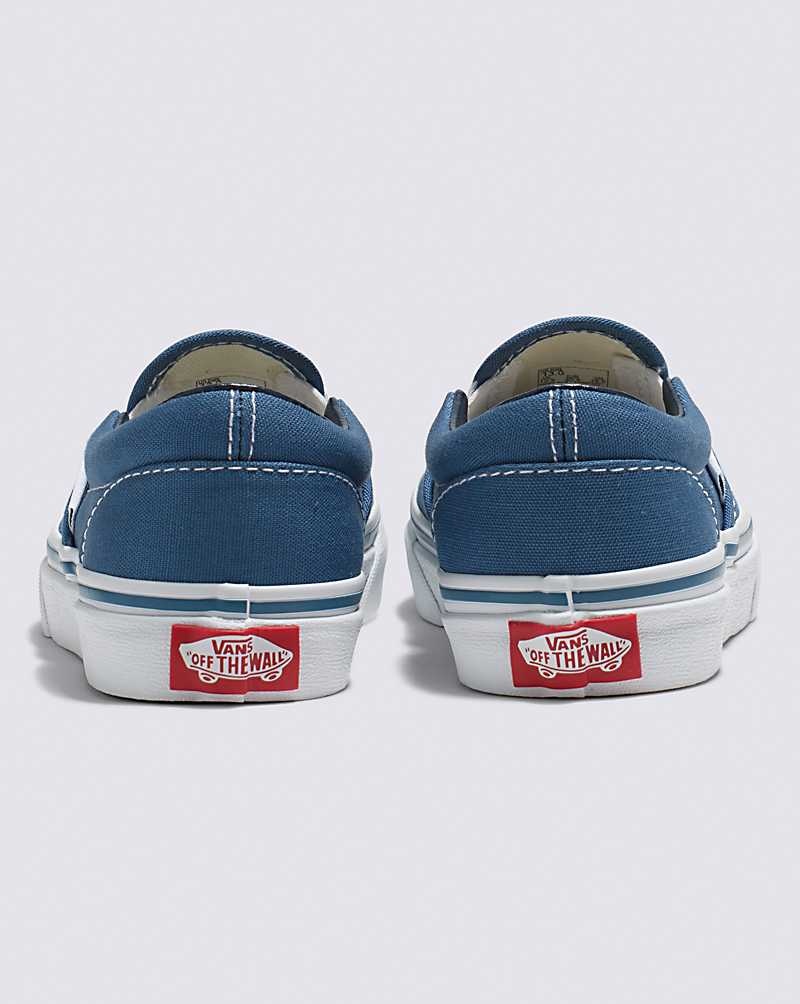 Vans Slip-On Ayakkabı Çocuk Lacivert Beyaz | Türkiye RXS348769