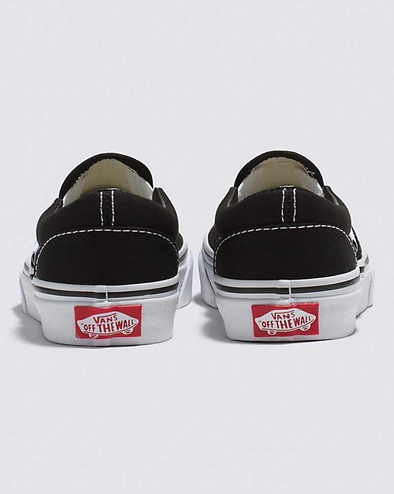 Vans Slip-On Ayakkabı Çocuk Siyah Beyaz | Türkiye JPQ390462