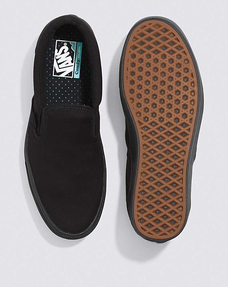 Vans Slip-On ComfyCush Ayakkabı Erkek Siyah | Türkiye QBP172089