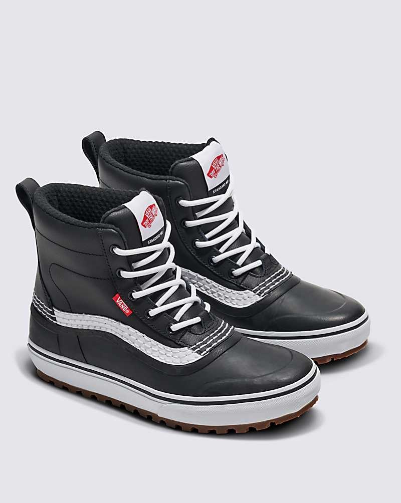 Vans Standard Mid Snow MTE Bot Erkek Siyah Beyaz | Türkiye LIF794258