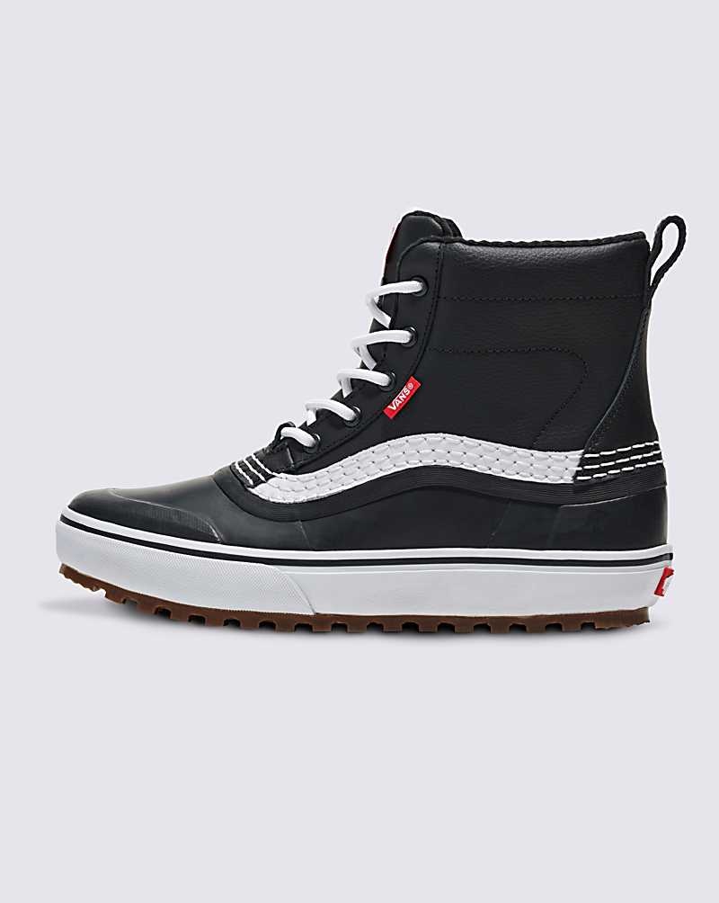 Vans Standard Mid Snow MTE Bot Erkek Siyah Beyaz | Türkiye LIF794258