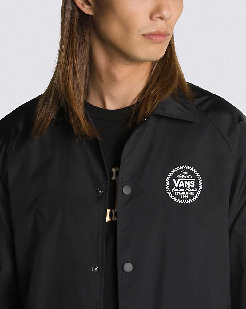 Vans Torrey Windbreaker Mont Erkek Siyah | Türkiye REL073624