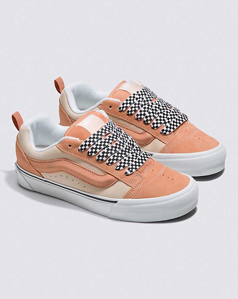 Vans Vault Knu Skool LX Süet Ayakkabı Kadın Mercan | Türkiye ZRC092347