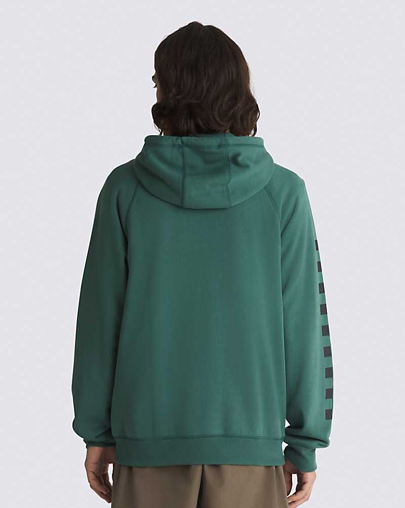 Vans Versa Standard Pullover Kapşonlu Erkek Yeşil | Türkiye VTX965320