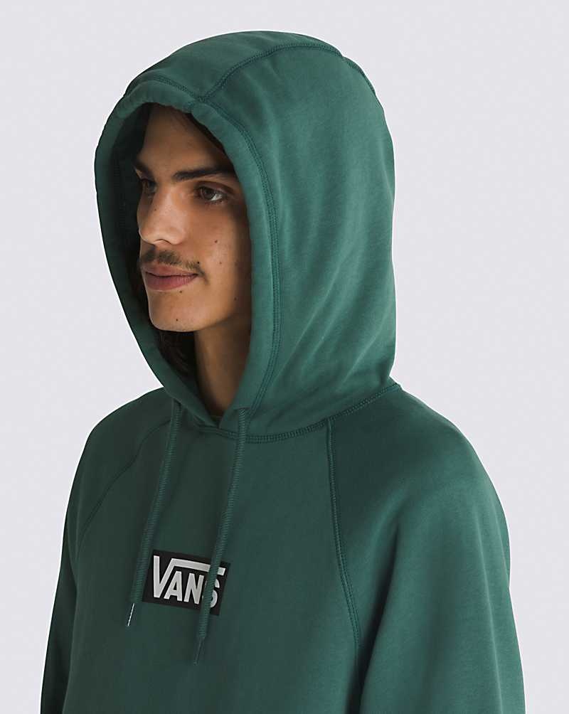 Vans Versa Standard Pullover Kapşonlu Erkek Yeşil | Türkiye VTX965320