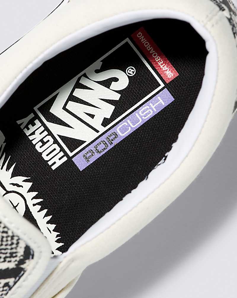 Vans X Hockey Skate Slip-On Kaykay Ayakkabısı Kadın Yılan | Türkiye RDG206851