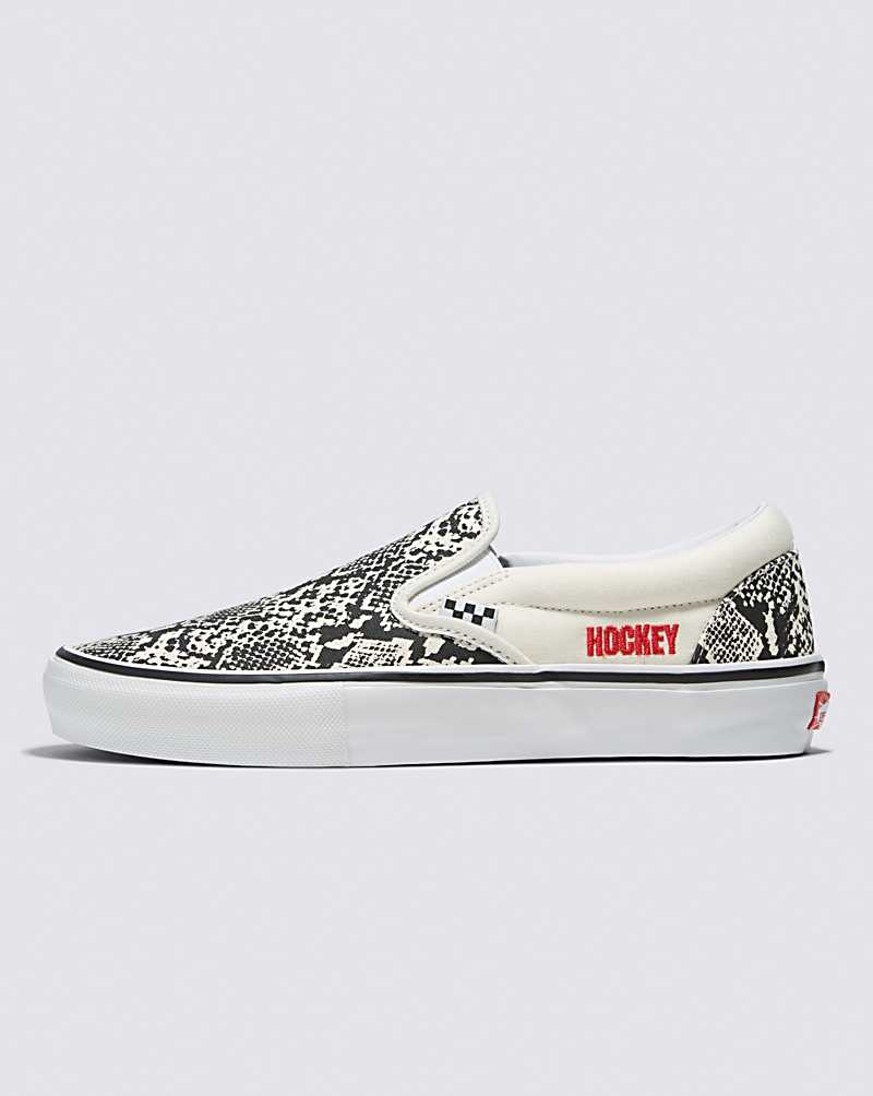 Vans X Hockey Skate Slip-On Kaykay Ayakkabısı Kadın Yılan | Türkiye RDG206851