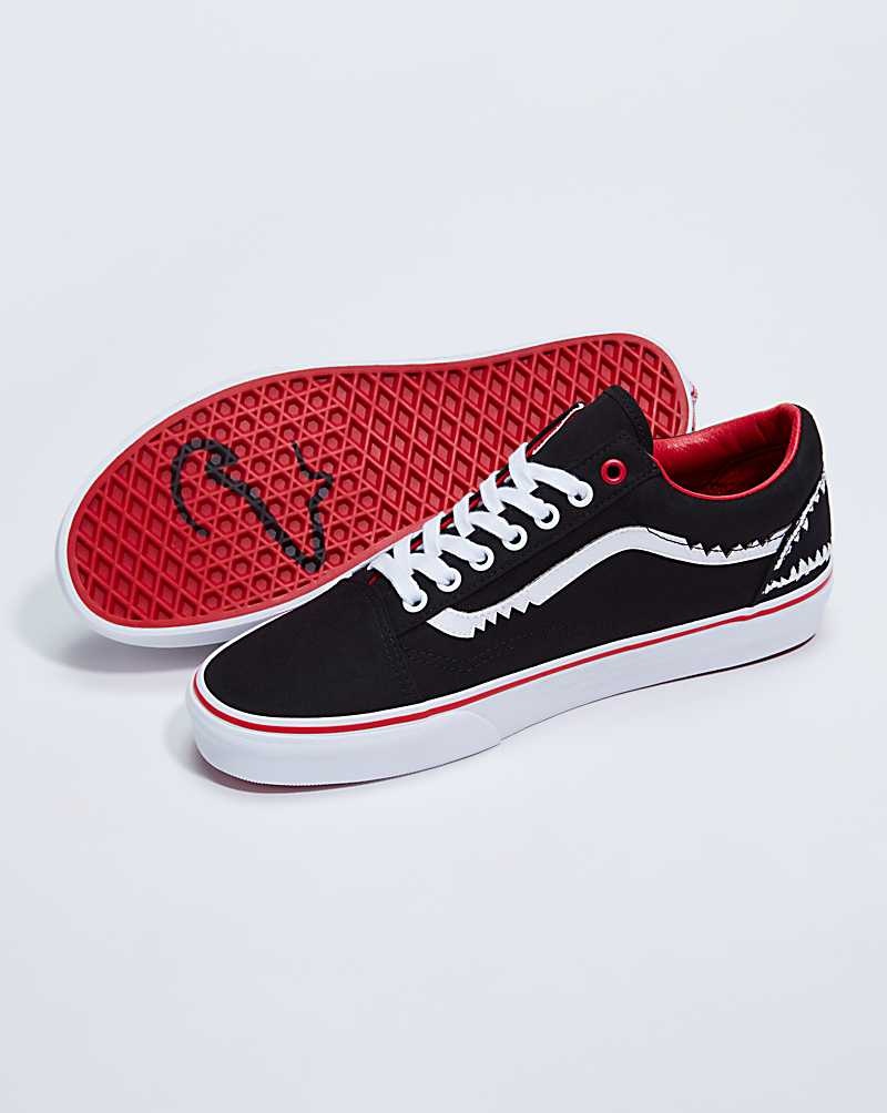 Vans X Saving Our Sharks Old Skool Ayakkabı Erkek Kırmızı | Türkiye QIG698230