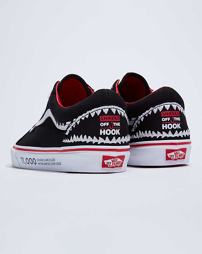 Vans X Saving Our Sharks Old Skool Ayakkabı Erkek Kırmızı | Türkiye QIG698230