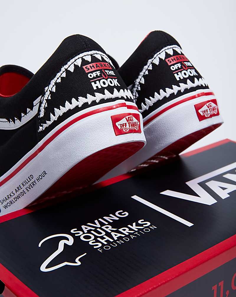 Vans X Saving Our Sharks Old Skool Ayakkabı Erkek Kırmızı | Türkiye QIG698230