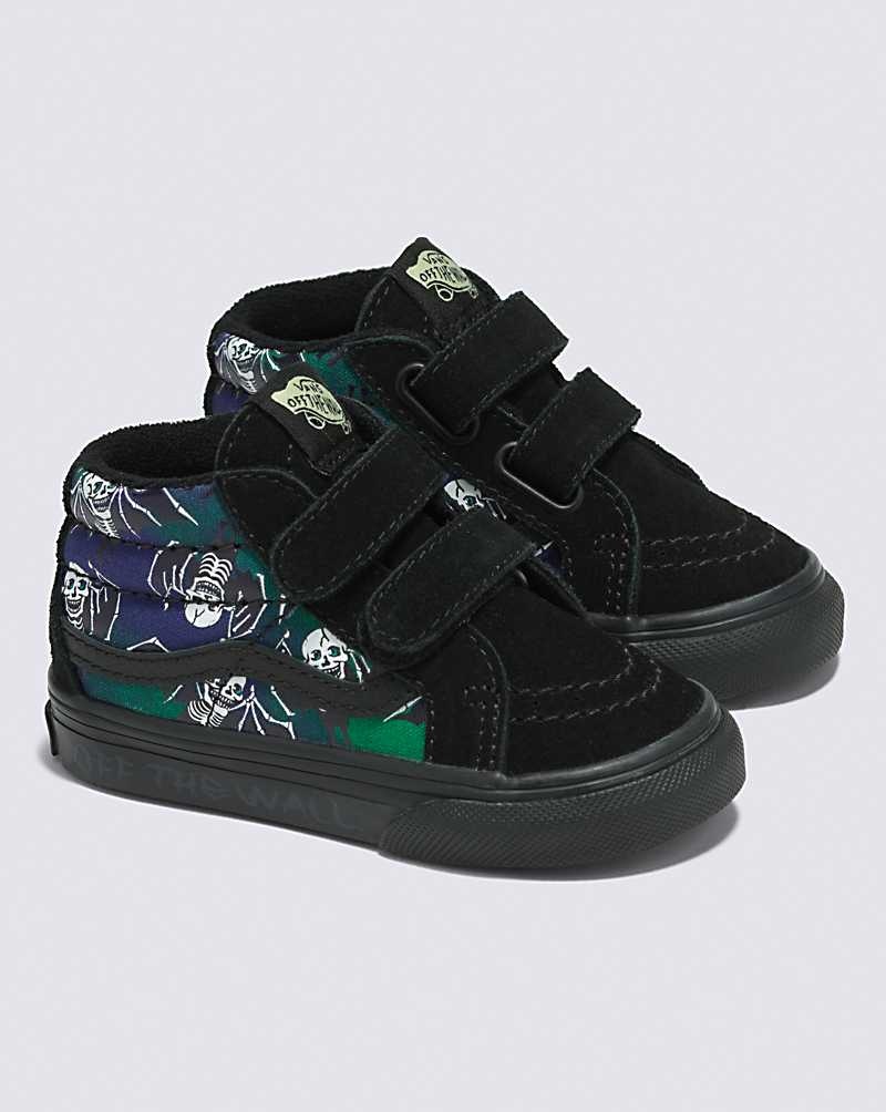 Vans Yürümeye Başlayan Sk8-Mid Reissue V Glow Ayakkabı Çocuk Renkli | Türkiye MSH564910