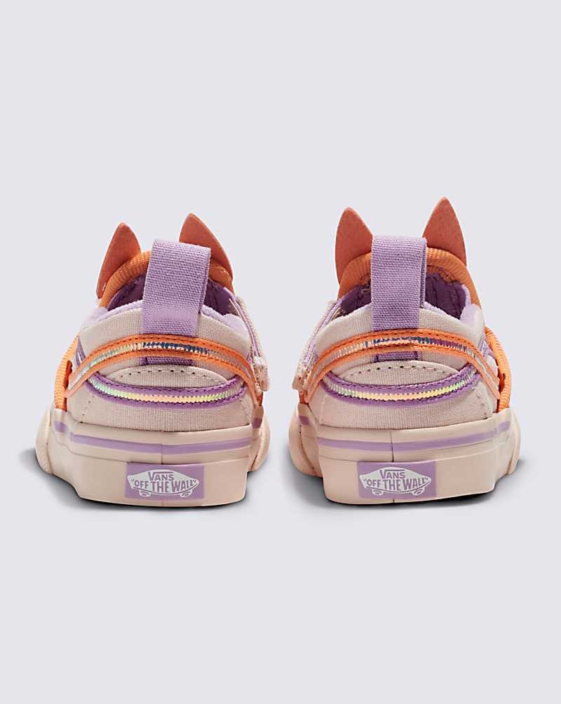 Vans Yürümeye Başlayan Slip-On V Cyber Horse Ayakkabı Çocuk Pembe | Türkiye JYI617580